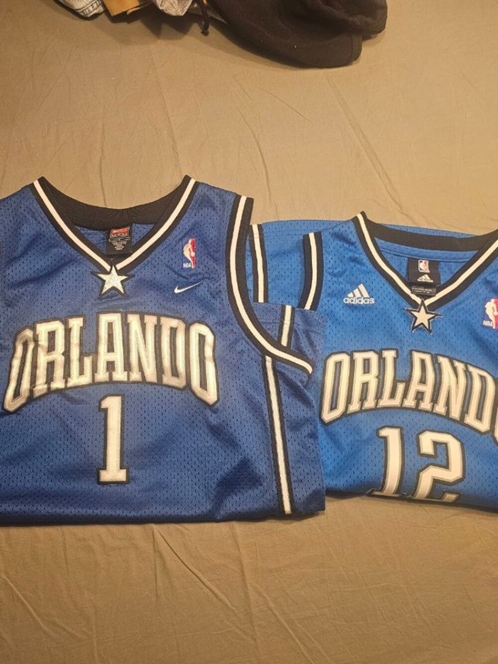 VINTAGE Orlando Magic Jerseys Size Youth L - NIKE #1 McGrady & ADIDAS #12 Howard